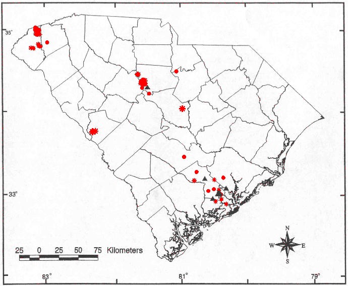 South Carolina Earthquakes in 1996